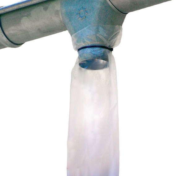 Fallrohrprovisorium 100 µm