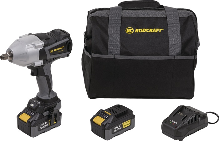 RODCRAFT Akku-Schlagschrauber 20 V 2 Ah
