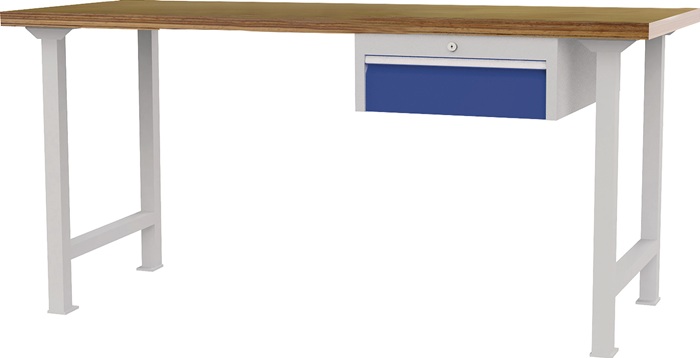 Werkbank B2000xT750xH790-1140mm Buche-Multiplex