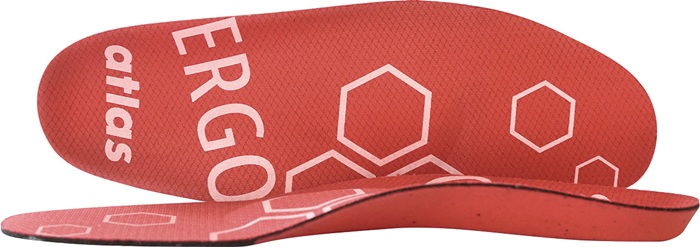 ATLAS Einlegesohle ERGO-MED red Gr.40 black ATLAS
