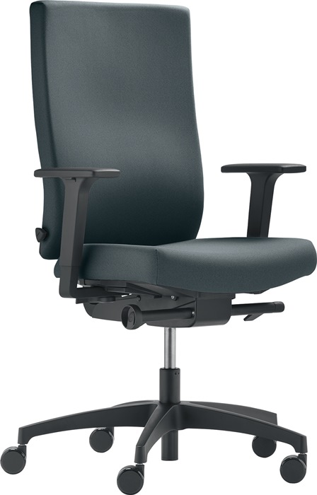 DAUPHIN Bürodrehstuhl mit Synchrontechnik Sitztiefe 380-440 mm