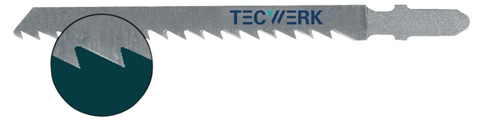 TECWERK Stichsägeblatt Gesamtlänge 100 mm
