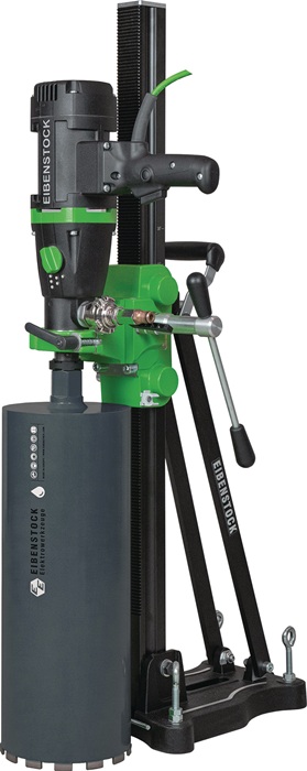 EIBENSTOCK Diamantkernbohreinheit nass: 12-182 mm / trocken: 12-202 mm