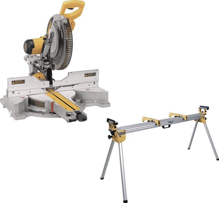 DEWALT Kapp- und Gehrungssäge-Set 303 x 110 mm