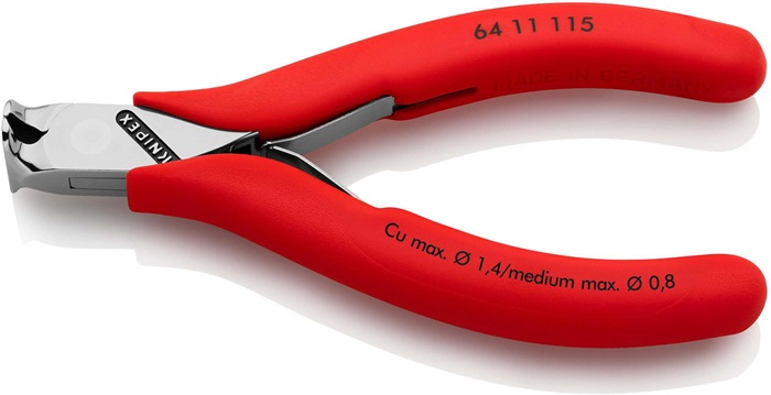 KNIPEX Elektronik-Vornschneider Länge 115 mm